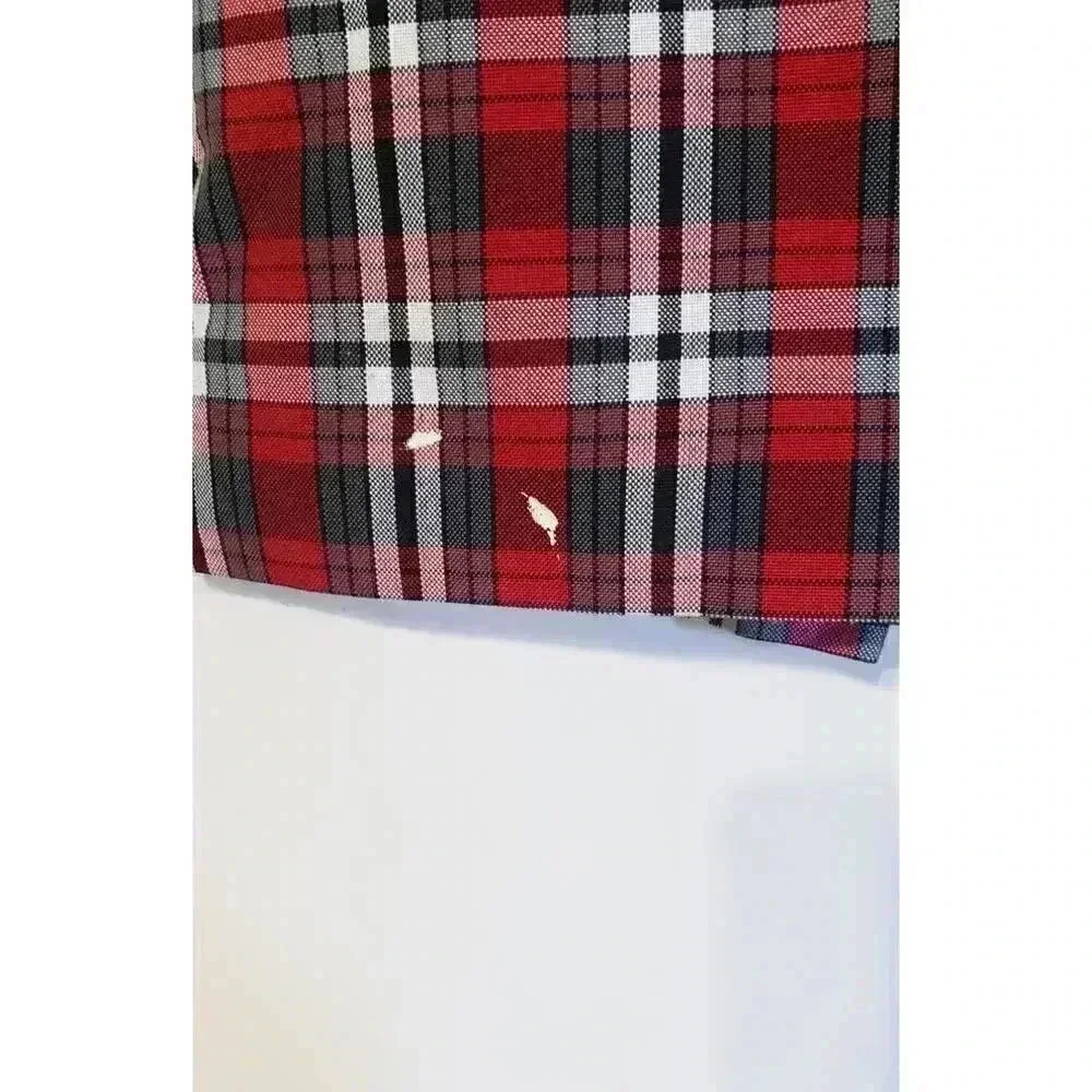 SchoolBelles‎ plaid uniform skirt with pockets shorts under juniors size 7 or 28